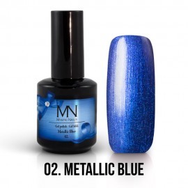 Gel Polish Metallic 02 - Metallic Blue 12 ml