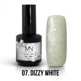 Gel Polish Dizzy no.07. - Dizzy White 12 ml