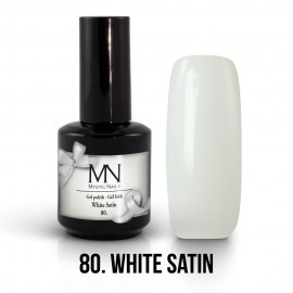 Gel Polish 80 - White Satin 12 ml