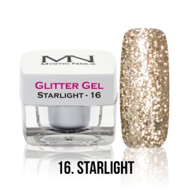 Glitter Gel - no.16. - Starlight - 4g