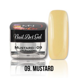 UV Painting Nail Art Gel - 09 - Mustard