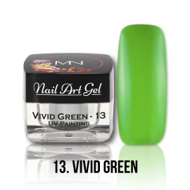 UV Painting Nail Art Gel – 13 - Vivid Green 