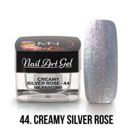 UV Painting Nail Art Gel – 44 - Creamy Silver Rose