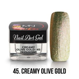 UV Painting Nail Art Gel – 45 - Olive Gold 