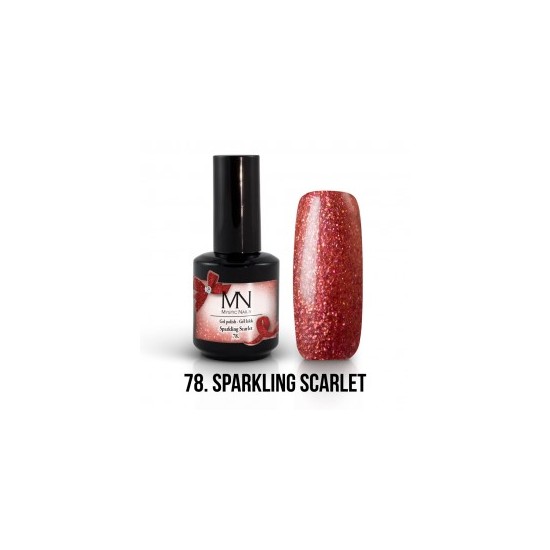 Gel Polish 78 - Sparkling Scarlet 12ml 