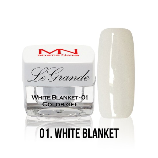 LeGrande Color Gel - no.01. - White Blanket - 4 g