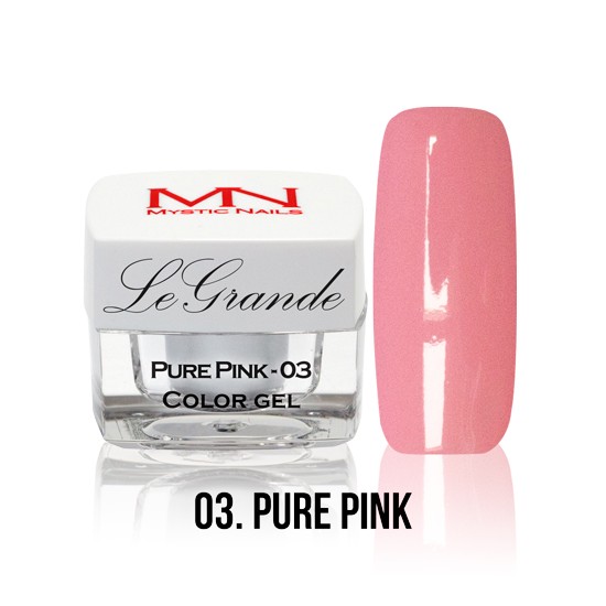 LeGrande Color Gel - no.03. - Pure Pink - 4 g